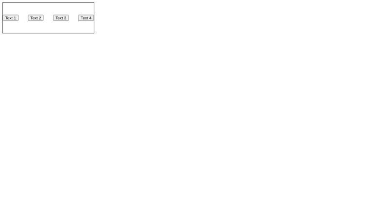 Horizontally and evenly distribute items using flex and justify-content