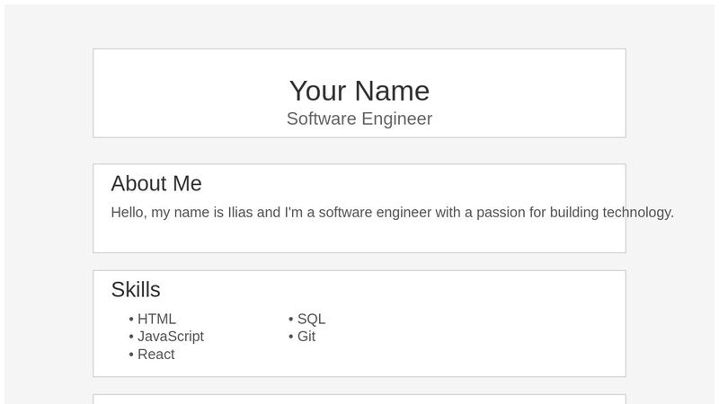 Biography (HTML only)