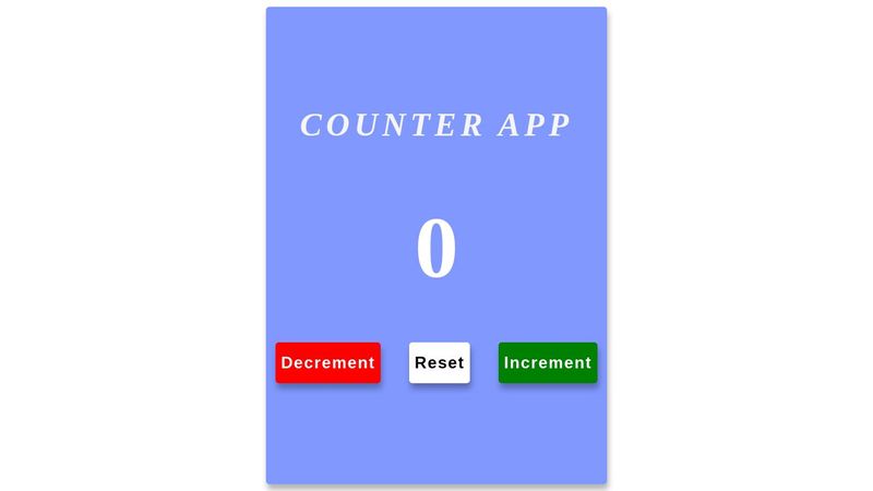 Counter app website