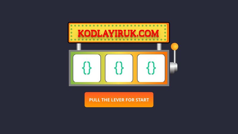 Slot Machine (Vanilla JS)