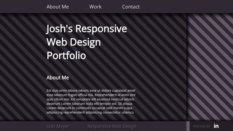 freeCodeCamp project - Personal Portfolio Webpage