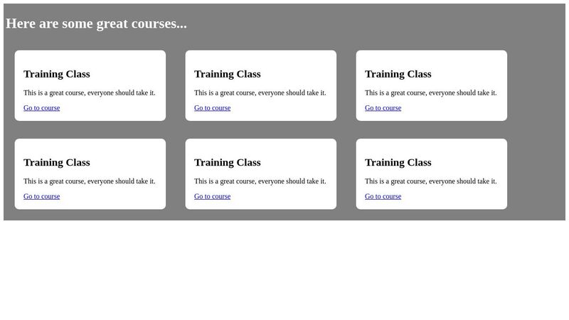 HTML and CSS Challenge