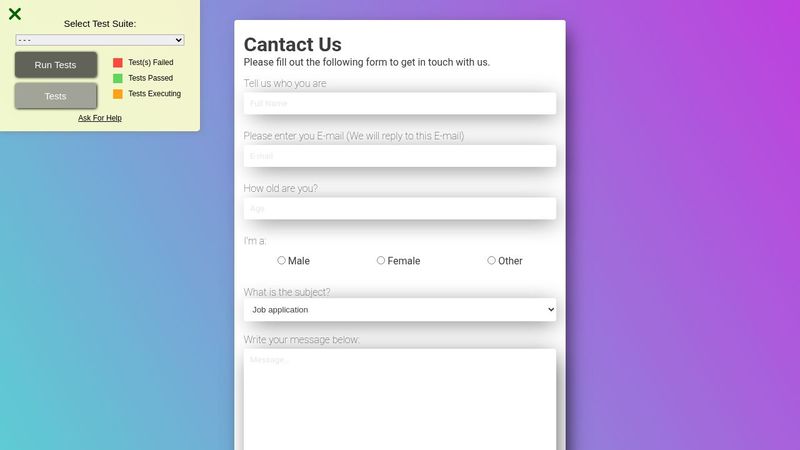 Free Code Camp Survey Form