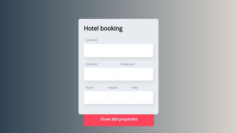 Hotel Booking