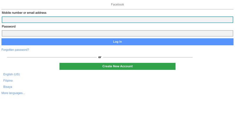 fb-lite-login-page-clone