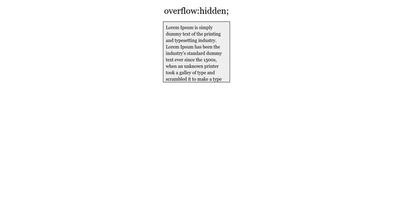 css-overflow-hidden