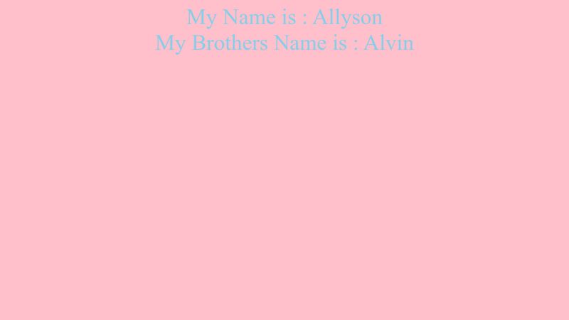 Allyson