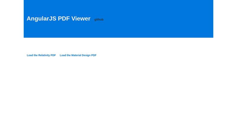 Angular PDF Viewer