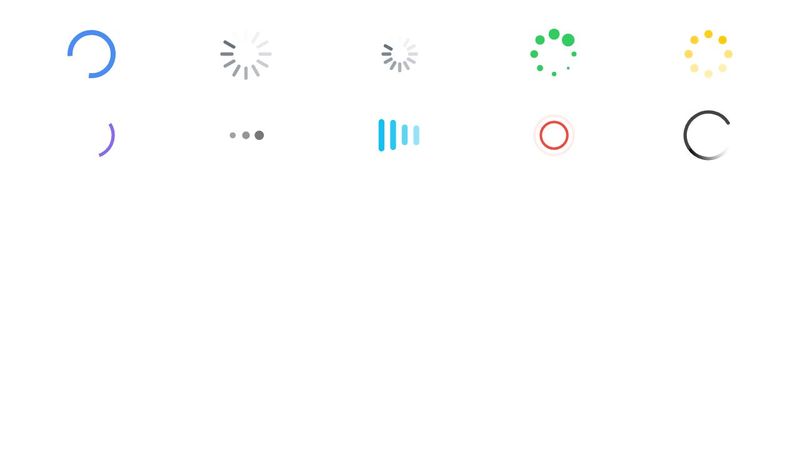 Animated Spinners