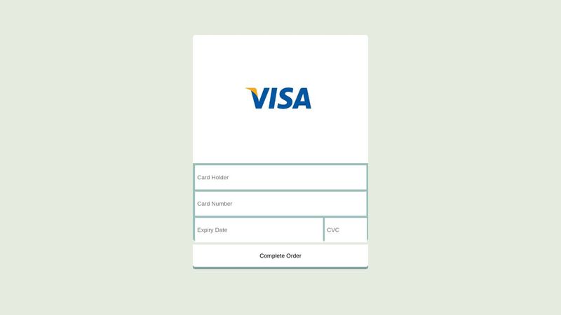 Simple Transaction Form