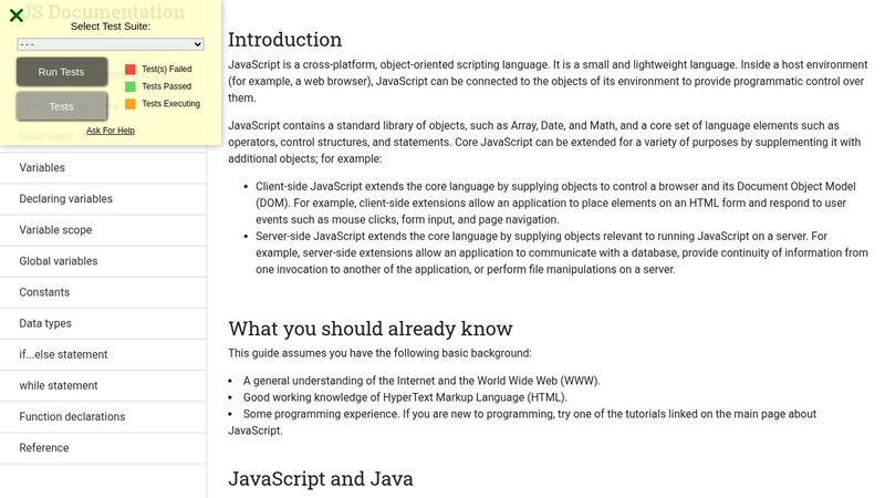 Free Code Camp Projects - Technical Documantation