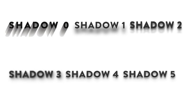 Basic Text Shadows