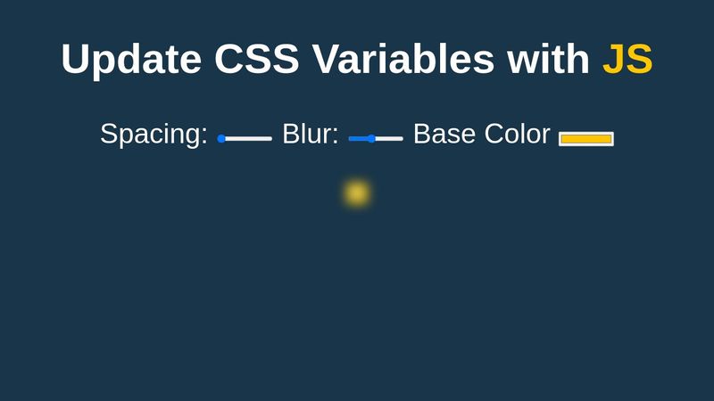 Updating CSS Variables with JS