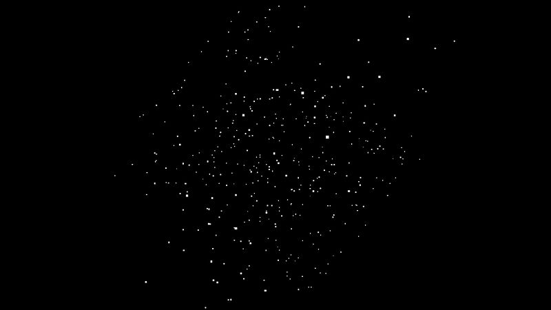 Three.js Particle Cloud