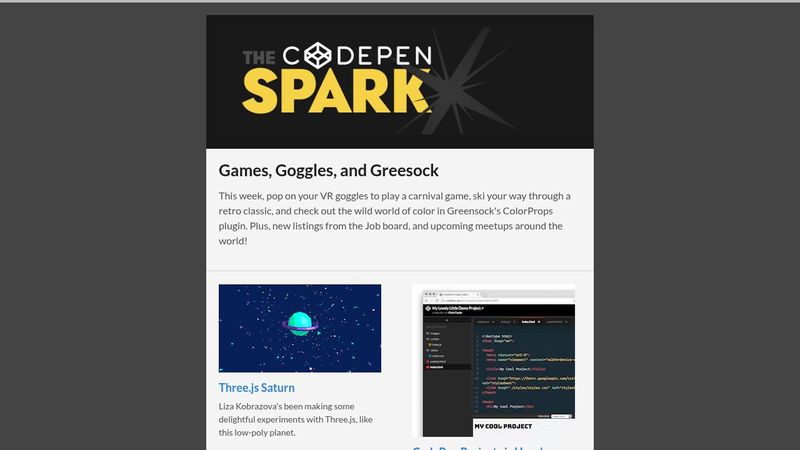 The CodePen Spark #18