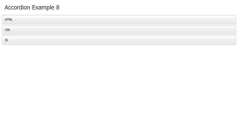 CSS Smooth Accordion