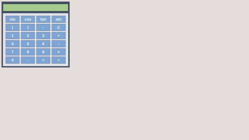 Simple JS Calculator