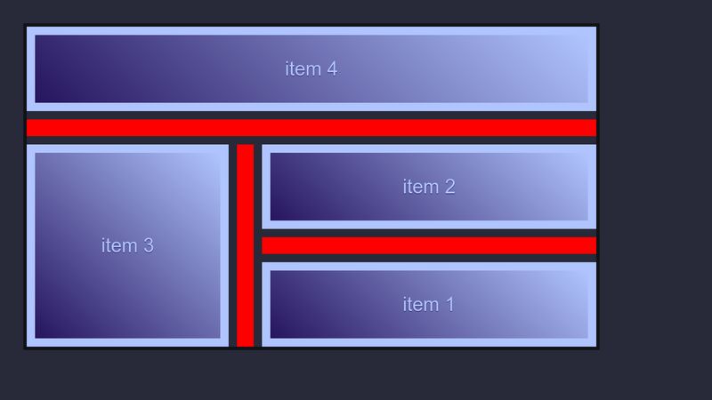 styling grid gaps (kinda)