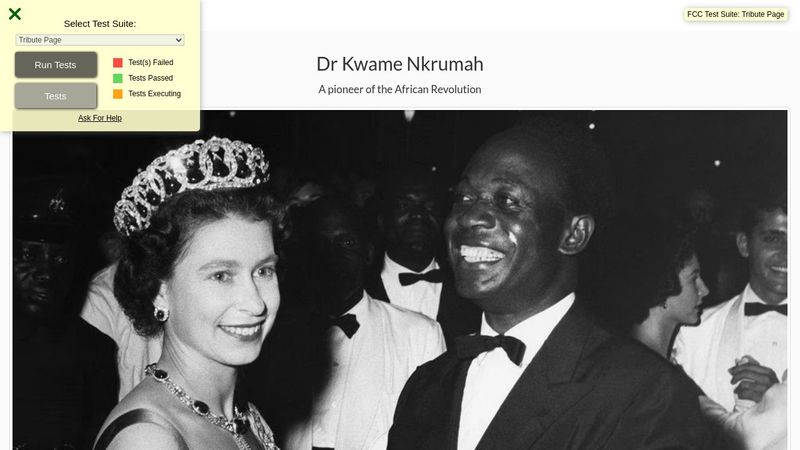 Image of Duchess of Kent dances with Kwame Nkrume first President of