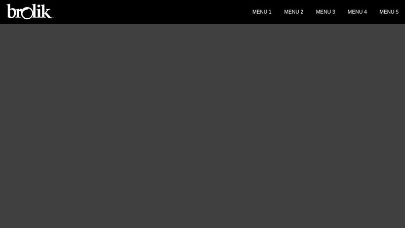 Responsive Web Design Menu