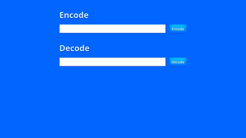 Encode/Decode by Shifting Unicode Character Range
