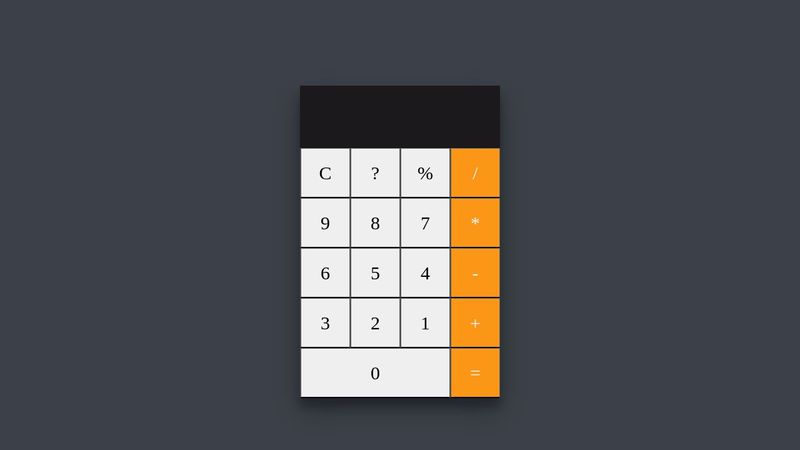 Calculator Javascript