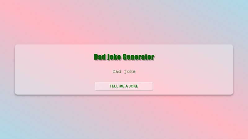 dad-jokes-generator