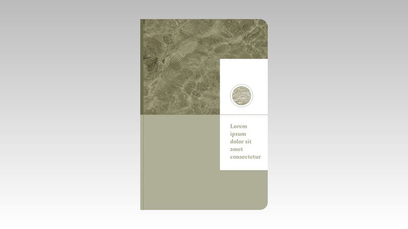 Notebook (CSS Hover)