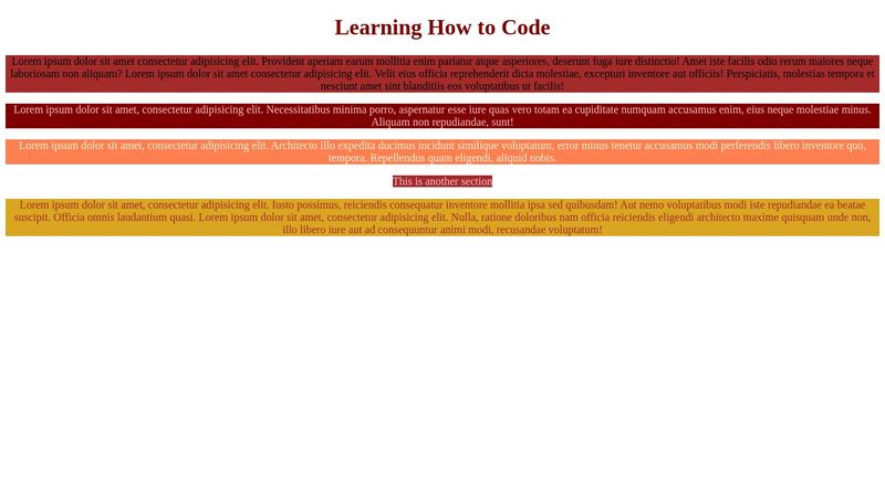 CSS + HTML Practice