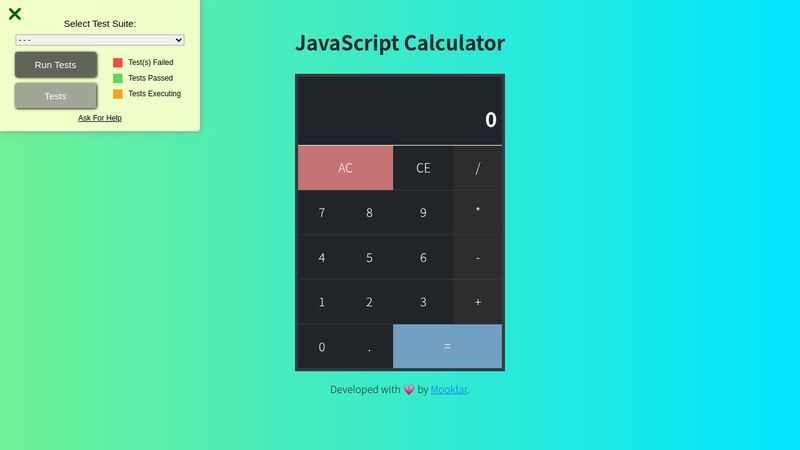 JavaScript Calculator