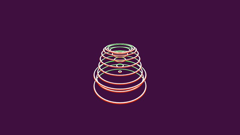 | 3D WAVY CIRCLE LOADING ANIMATION Made With Html , Css