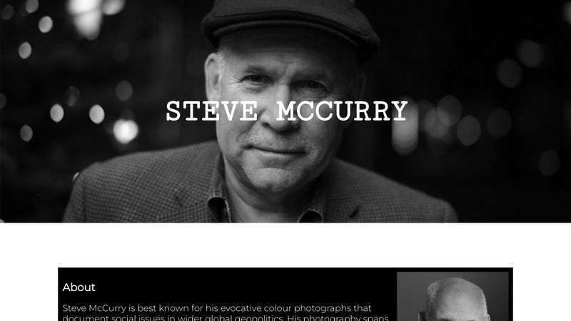 Steve McCurry beats Google's doodle, photography, Agenda