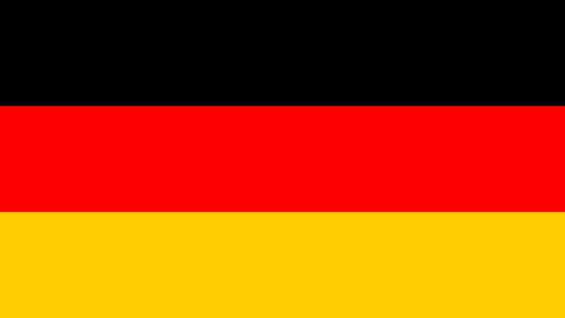 German flag background with CSS Gradients