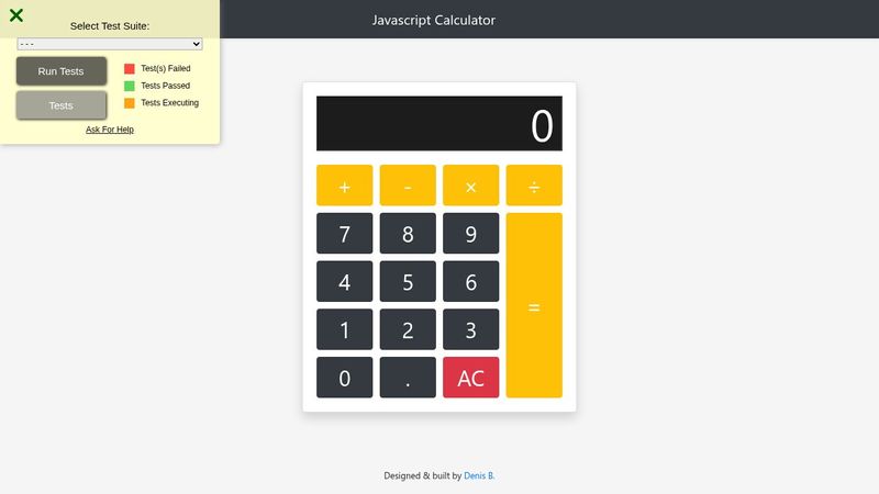 Javascript Calculator