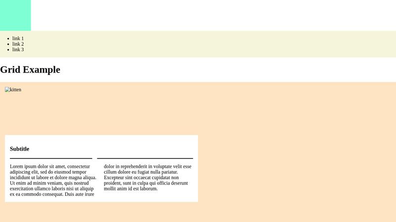 CSS Magazine Grid Template(Rev.1)