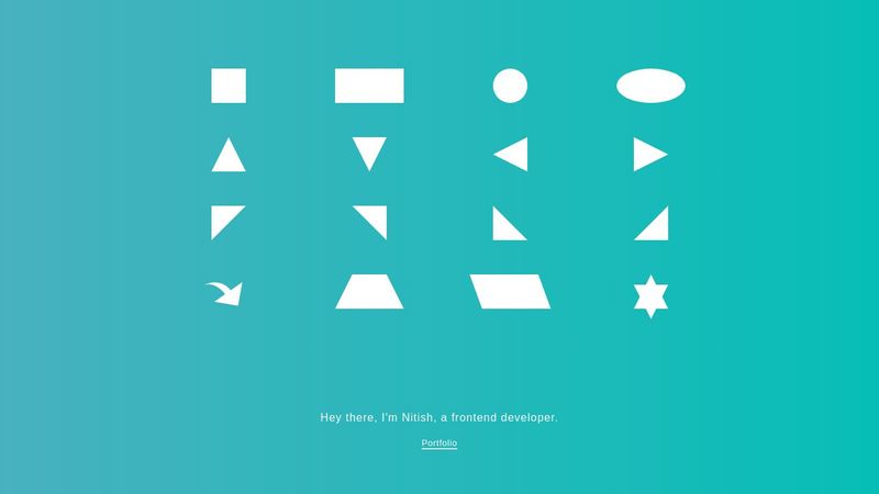 Single Div CSS Shapes
