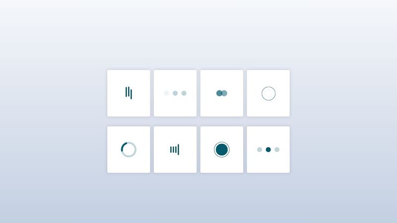 CSS Loader Animation Set
