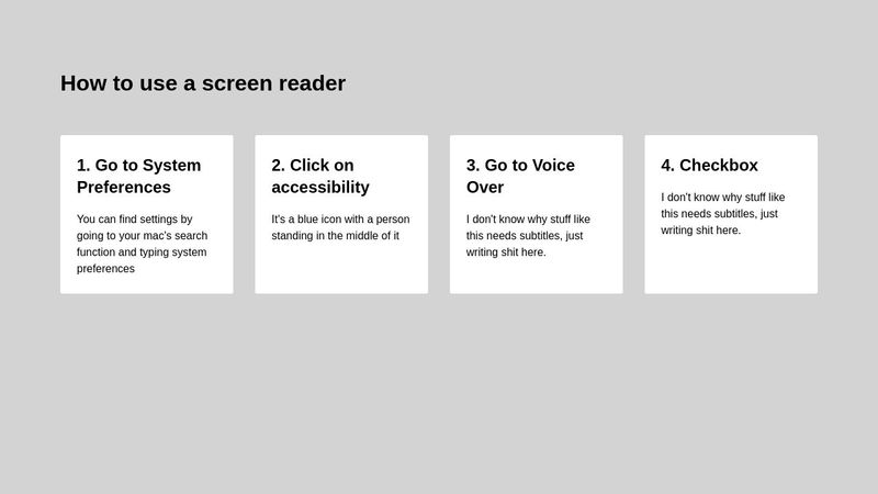 Quick HTML example #1