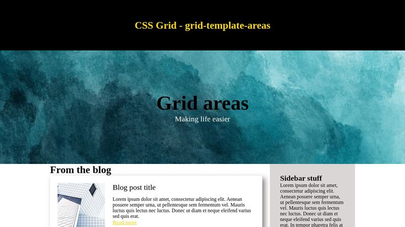 CSS Grid Practice