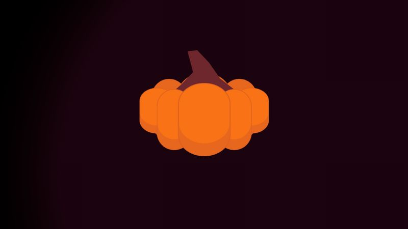 Pure CSS: Halloween pumpkin