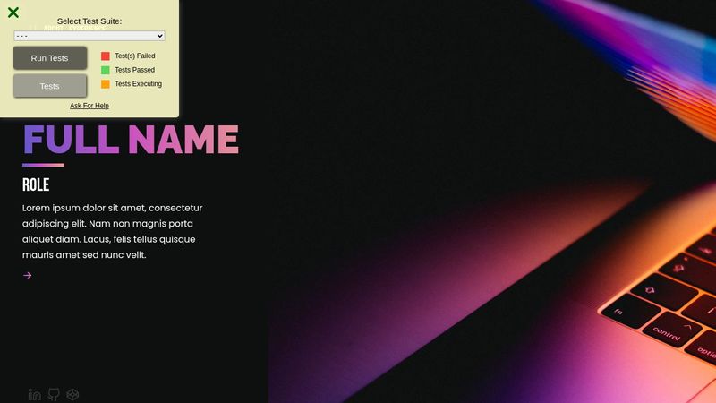 Personal Portfolio - Template [freeCodeCamp]