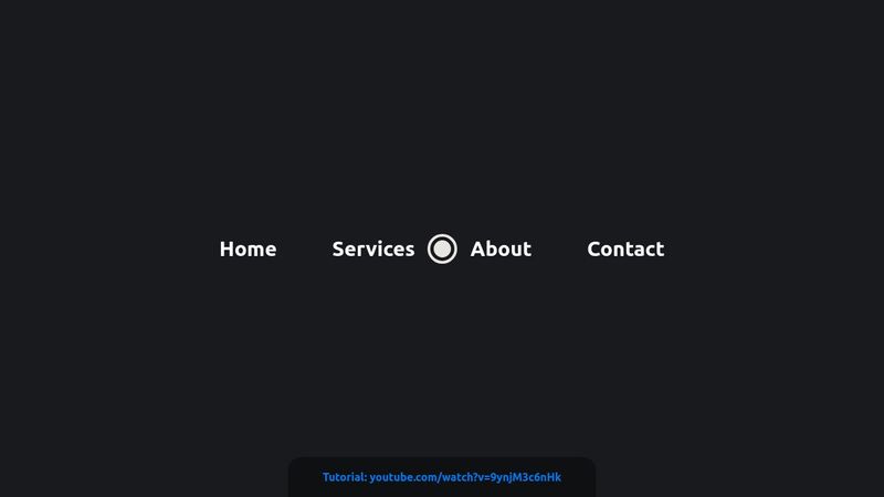 Circle Text Hover Effect