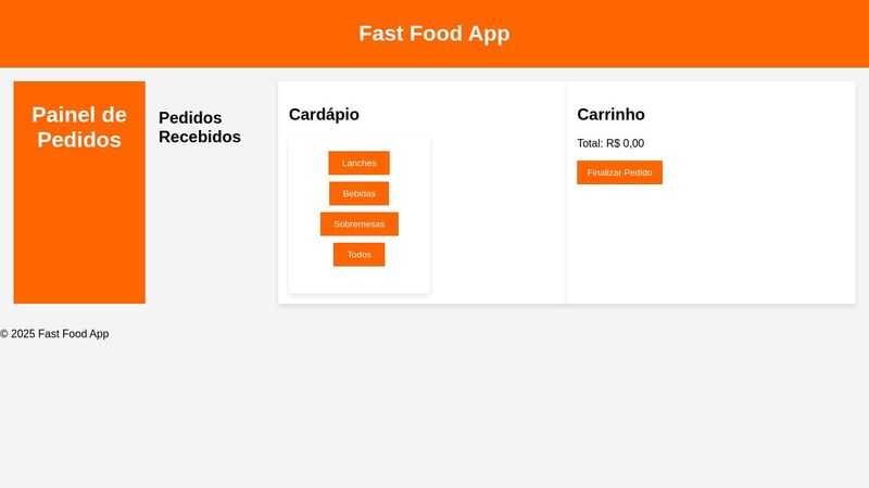 fast food app