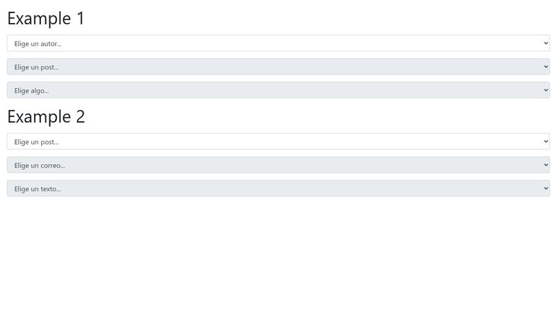 Http request + Chained Select Vuejs