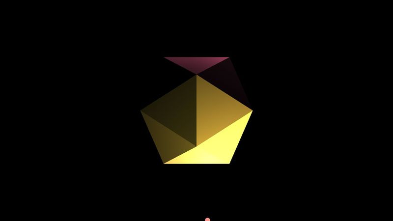 Three.js Icosahedron