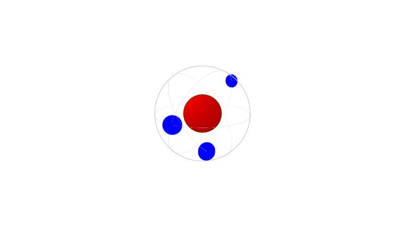 Animated Atomic Orbit | CSS