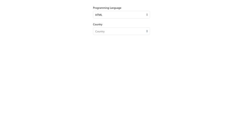 Vanilla JS AutoComplete