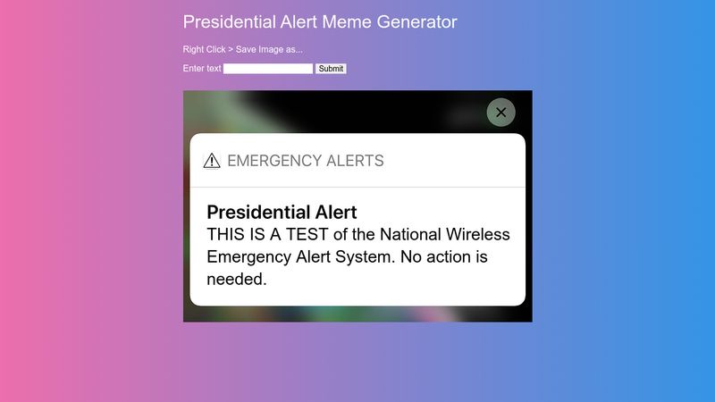 Roblox It Lurks Emergency Alert System Blank Template - Imgflip