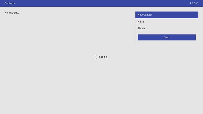 React App with REST API
