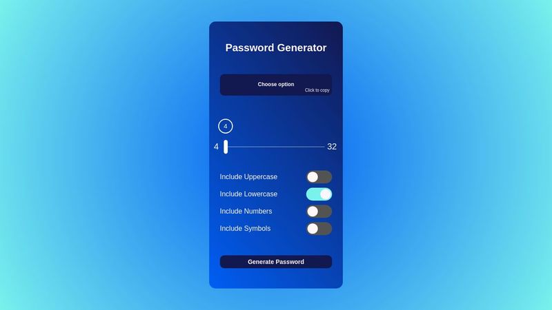 Password Generator